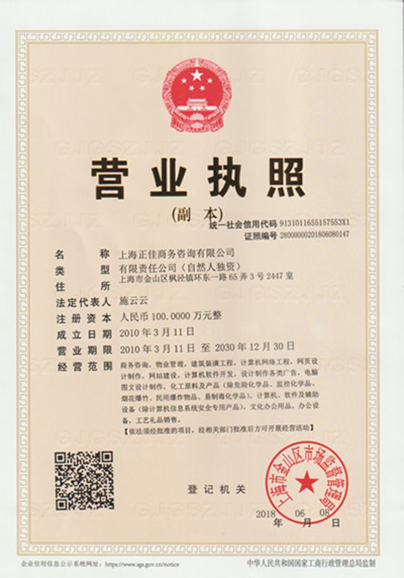 上海商务咨询——您的高效助手